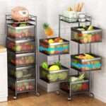 Layer Square Shape Kitchen Rack (1)