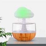 Rechargeable Rain Cloud Humidifier Mushroom Lamp 2