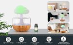 Rechargeable Rain Cloud Humidifier Mushroom Lamp 4