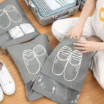 Non-Woven Drawstring Durable Shoe Storage Bag