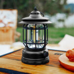 Camping Tent Lamp Black