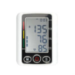 Electric Digital Blood Pressure Monitor Digital BP Machine Upper Arm Electronic Sphygmomanometer Home Use Device Plastic - Image 2