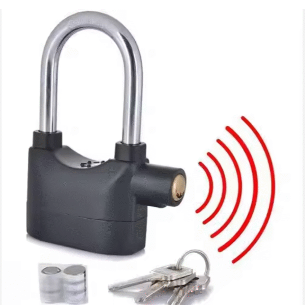 High Decibel Alarm Padlock