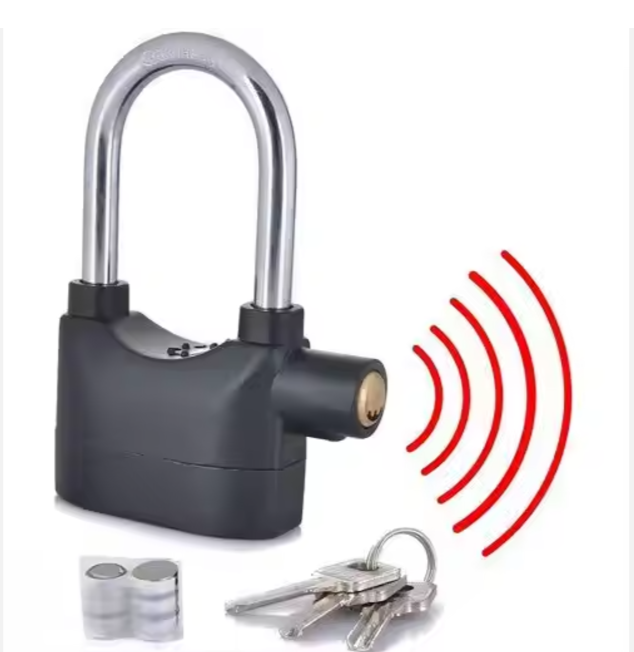 High Decibel Alarm Padlock