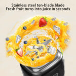 Portable Shakes and Smoothies Personal Blender