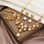 Rhinestone Jewelry Set
