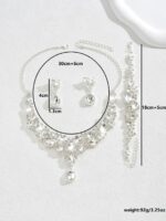 Rhinestone Jewelry Set