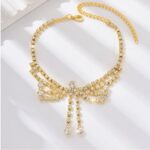 rhinestone anklet