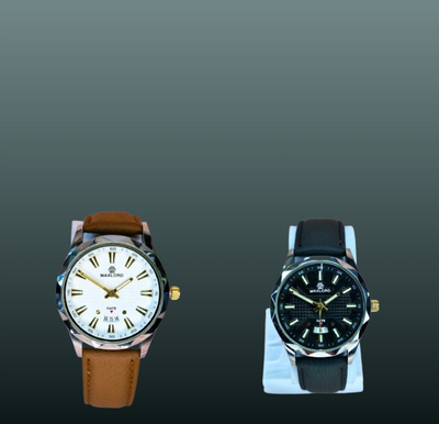 Maxlord Leather Premium Watch