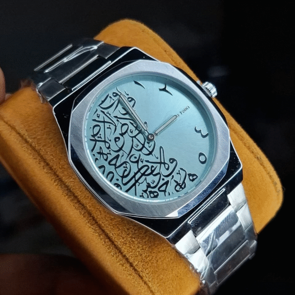 Universe Point Arabic Silver+Mint Green